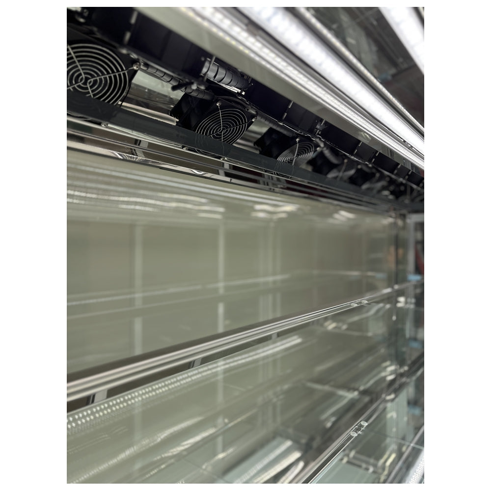 Alaska Line 59'' Sliding Glass Door Beverage/Pastry Showcase Refrigerator HIT-420