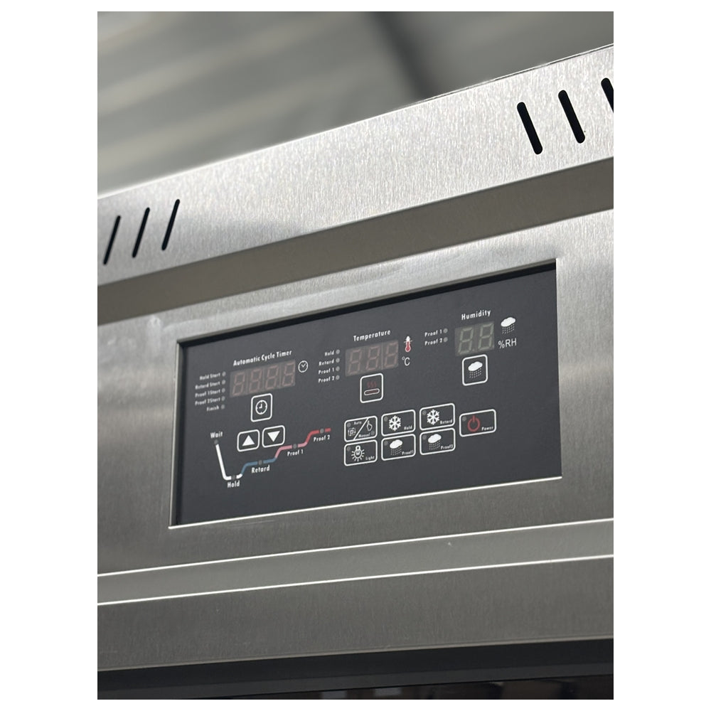 Alaska Line 32'' Retarder Refrigerated Single Door Proofer Cabinet 36 Tray Capacity, HIT-412