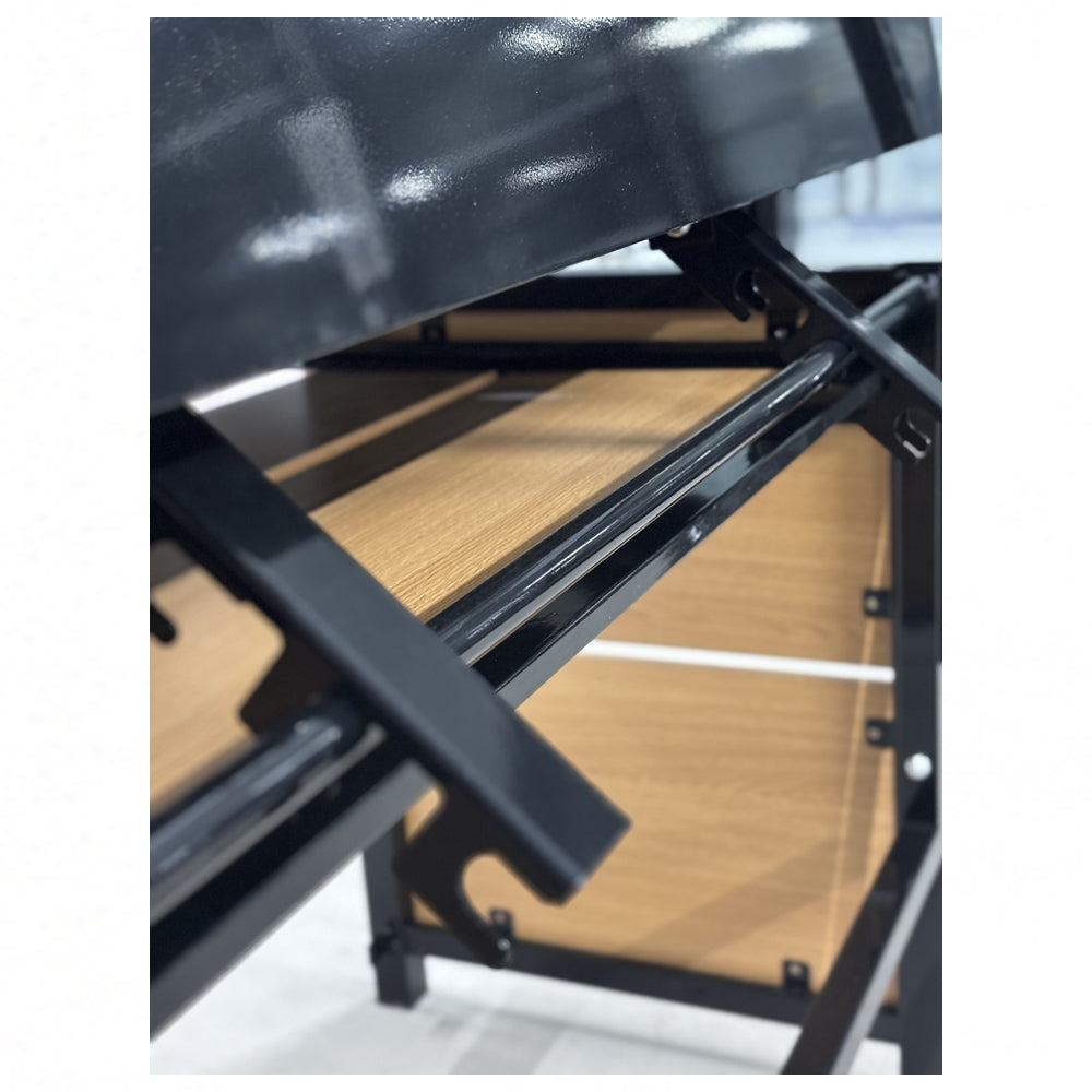 47" Vegetable Rack Single Side Black Tray HD-VRSE-03