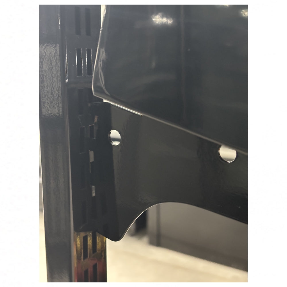 47" Vegetable Rack Single Side Black Tray HD-VRSE-03