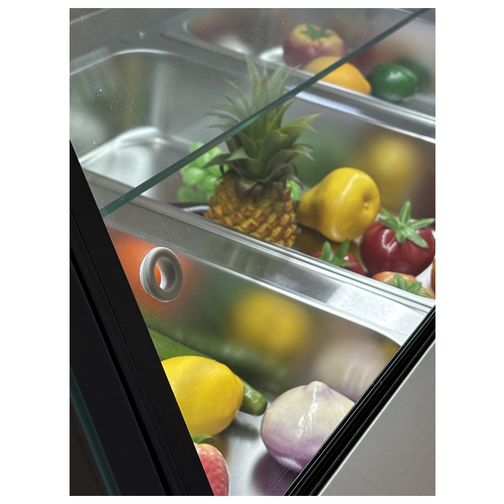 53'' Alaska-Line Salad Prep Table with GN Pan HIT-35