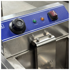 12" Countertop Electric Fryer with Valve EF-131V