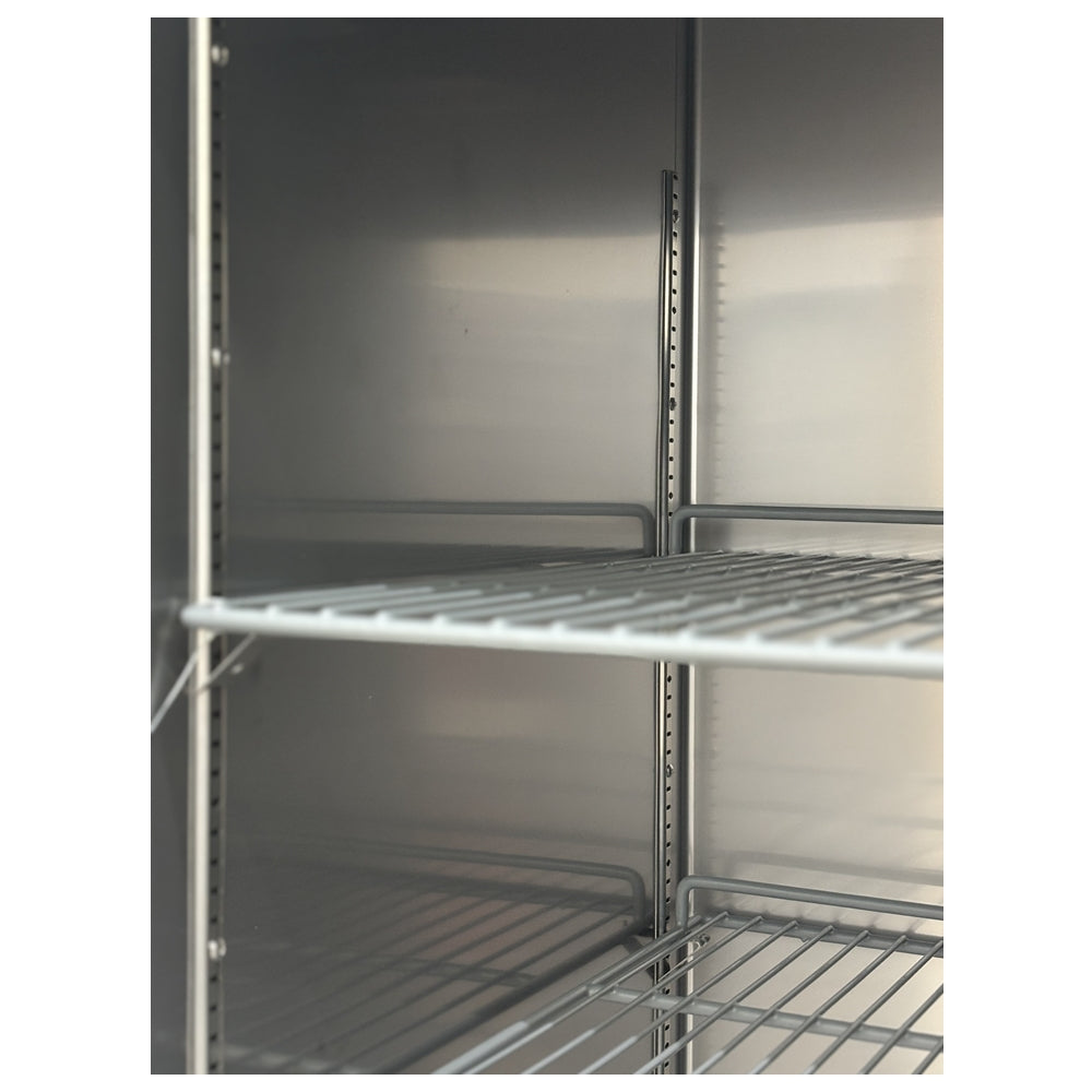54" Alaska-Line Reach in 2 Solid Door Freezer 50 Cu.Ft., HIT-407