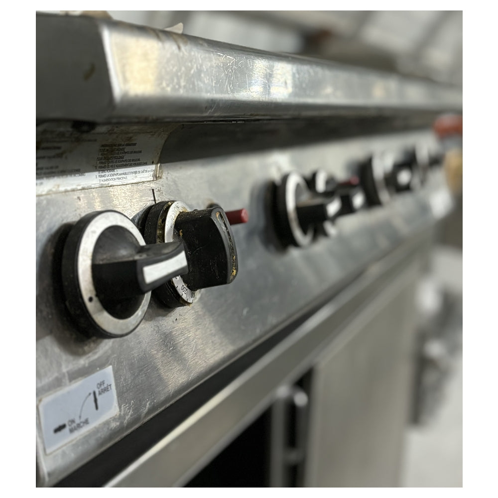 48'' Garland Flat Griddle Natural Gas Used FOR01929