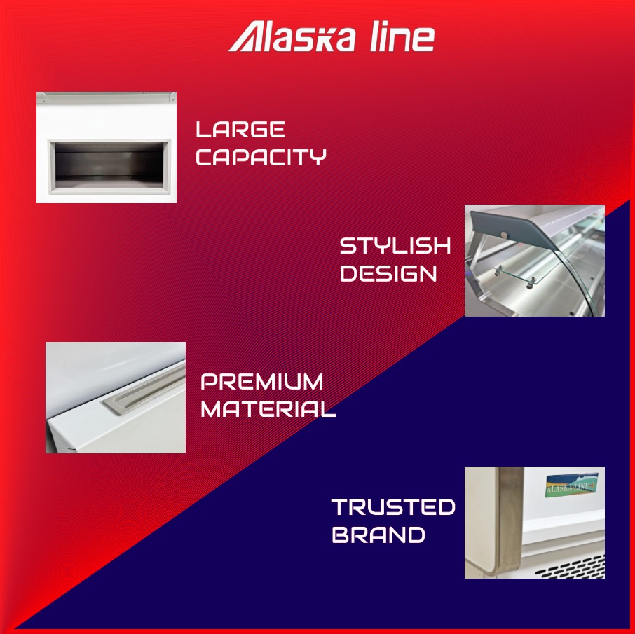 48'' Alaska-Line Meat Deli Service Showcase HIT-40