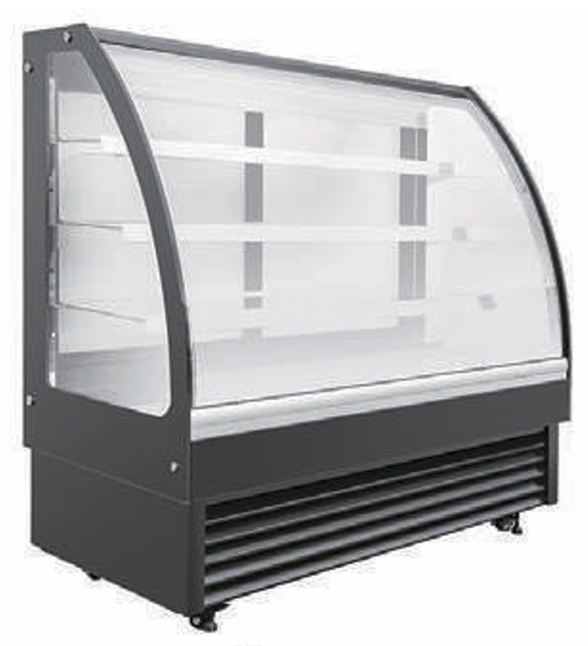 Alaska Line 37.7” Curved Bakery Display Cooler Showcase HIT-252