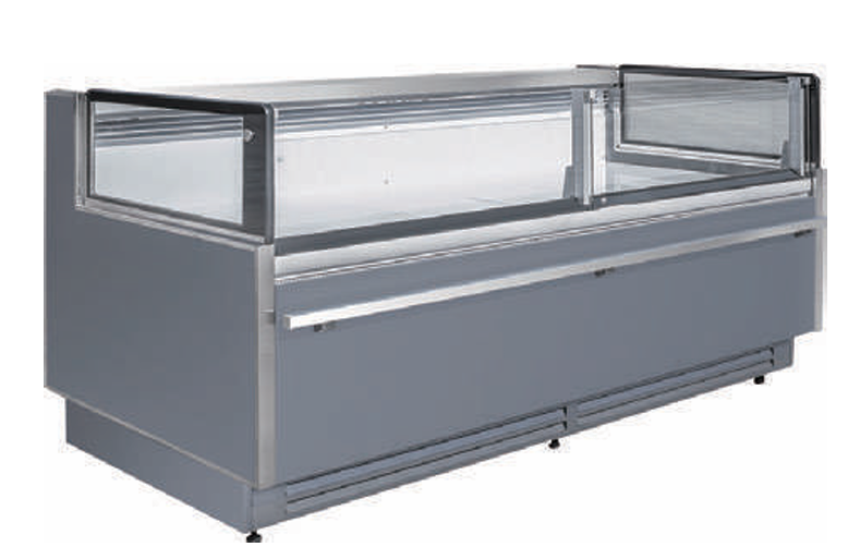 Alaska Line 52.3” Open Island Cooler HIT-190C
