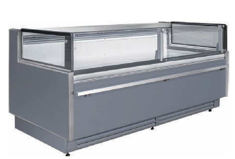Alaska Line 101.5” Open Island Cooler HIT-196C
