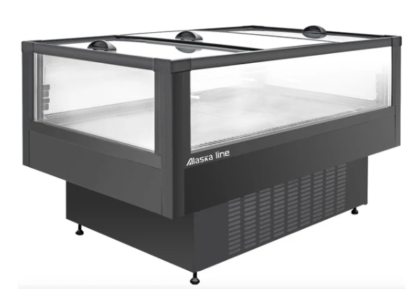 39.3” Alaska-Line Alaska-Line Double Temperature Island Cabinet with Door HIT-218