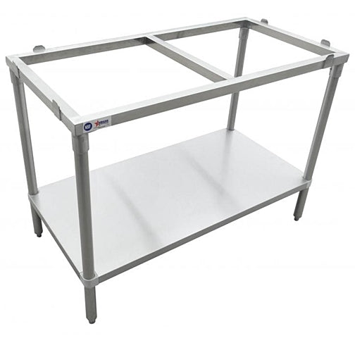 30″x60″ Stainless Steel Solid Cutting Board Table 41278