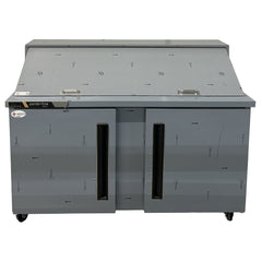 60" Centerline by Traulsen Mega Top Solid Doors Sandwich/Salad Prep Table CLPT-6024-SD-LR