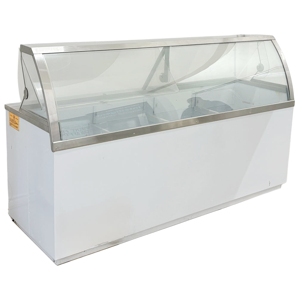 88'' Ice Cream Dipping Cabinet Used FOR02251
