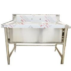 45'' CHEF One Tub with Centre Drain & No Drainboard CH-2046