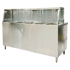 72" Steam Hot Buffet Table Used FOR02303