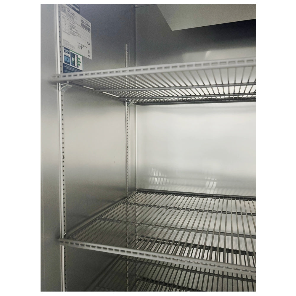 55'' True Double Glass Door Reach in Cooler Used FOR01723