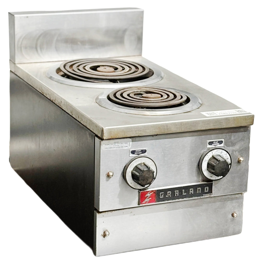 12'' Garland 2 Burner Hot Plate Electric Used FOR02115