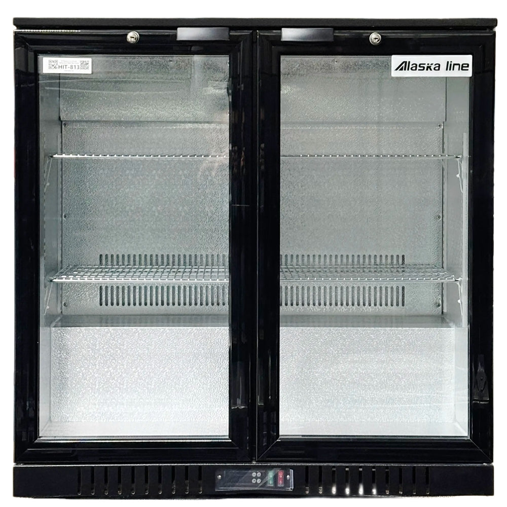 36''Alaska-Line Double Swing Door Back Bar Cooler HIT-813