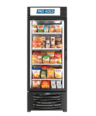 30" Pro-Kold Single Glass Door Freezer 16 Cu.Ft - DURF-16W