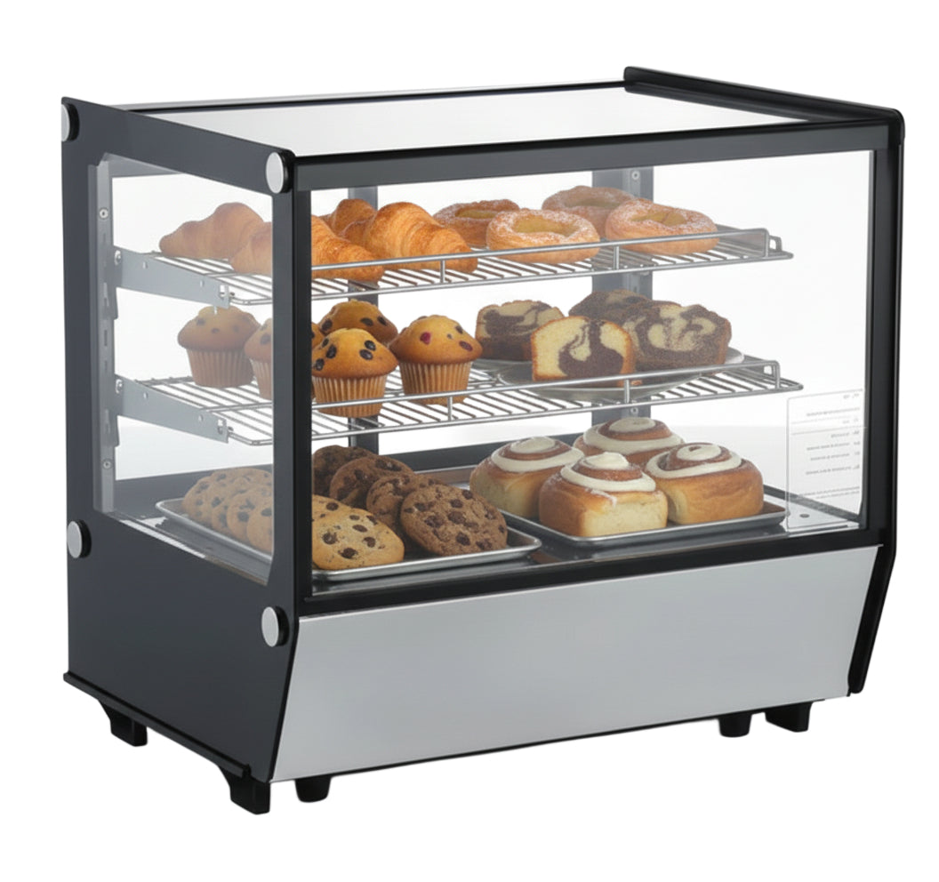 48'' CHEF Countertop Display Warmer Case Rectangle LISA-120RW