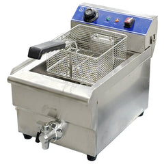 12" Countertop Electric Fryer with Valve EF-131V