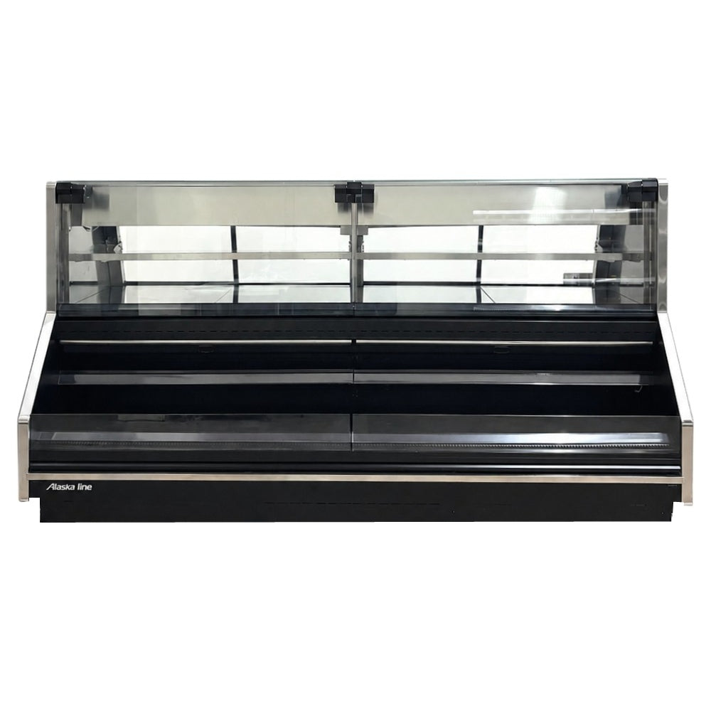 Alaska Line 102'' Remote Gravity Coil Meat Case Grab and Go Cooler HIT-1578