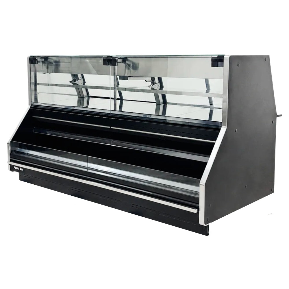 Alaska Line 102'' Remote Gravity Coil Meat Case Grab and Go Cooler HIT-1578