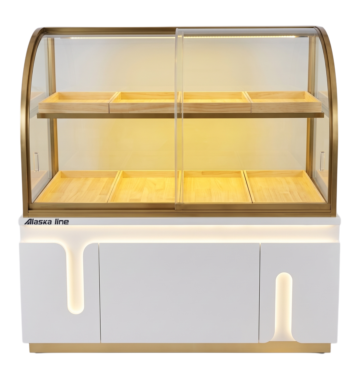 Alaska Line 55'' Pastry Dry Display Case HIT-02B