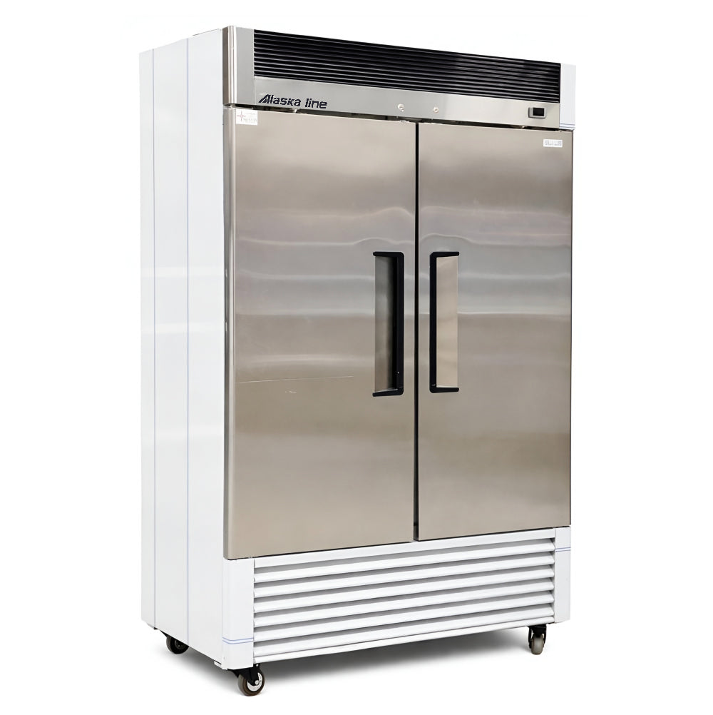 54" Alaska-Line Reach in 2 Solid Door Freezer 50 Cu.Ft., HIT-407