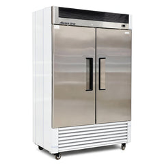 54'' Alaska-Line Reach in Double Solid Door Cooler 50 Cu.Ft., HIT-406