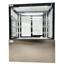 48'' CHEF Pastry Display Warmer Rectangle Glass HD-1203S