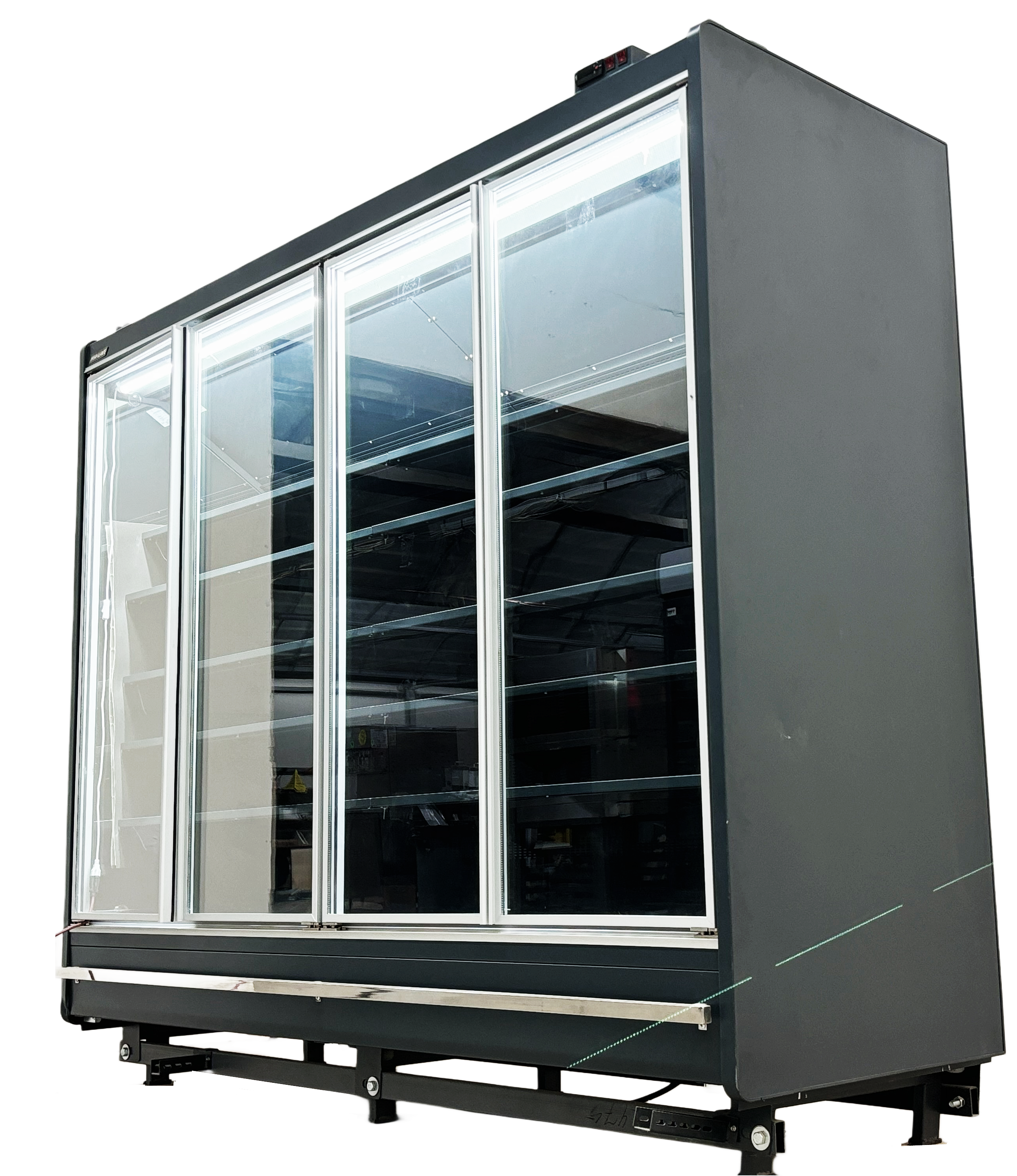 99'' Alaska-Line 4 Swing Glass Door Cooler HIT-500