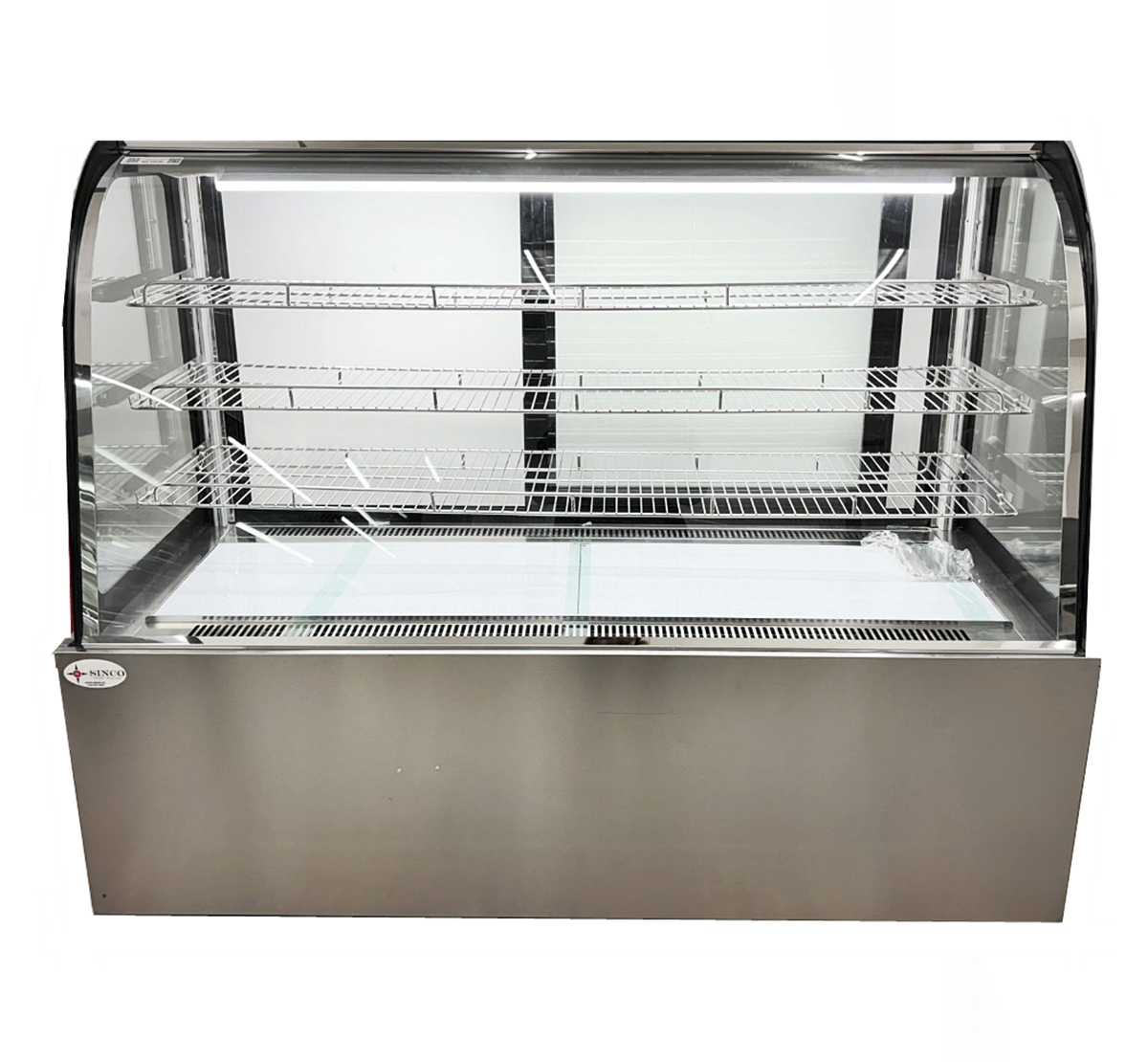 48'' CHEF Pastry Display Warmer Curved Glass HD-1203C
