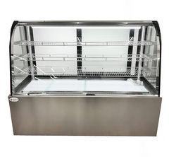 48'' CHEF Pastry Display Warmer Curved Glass HD-1203C