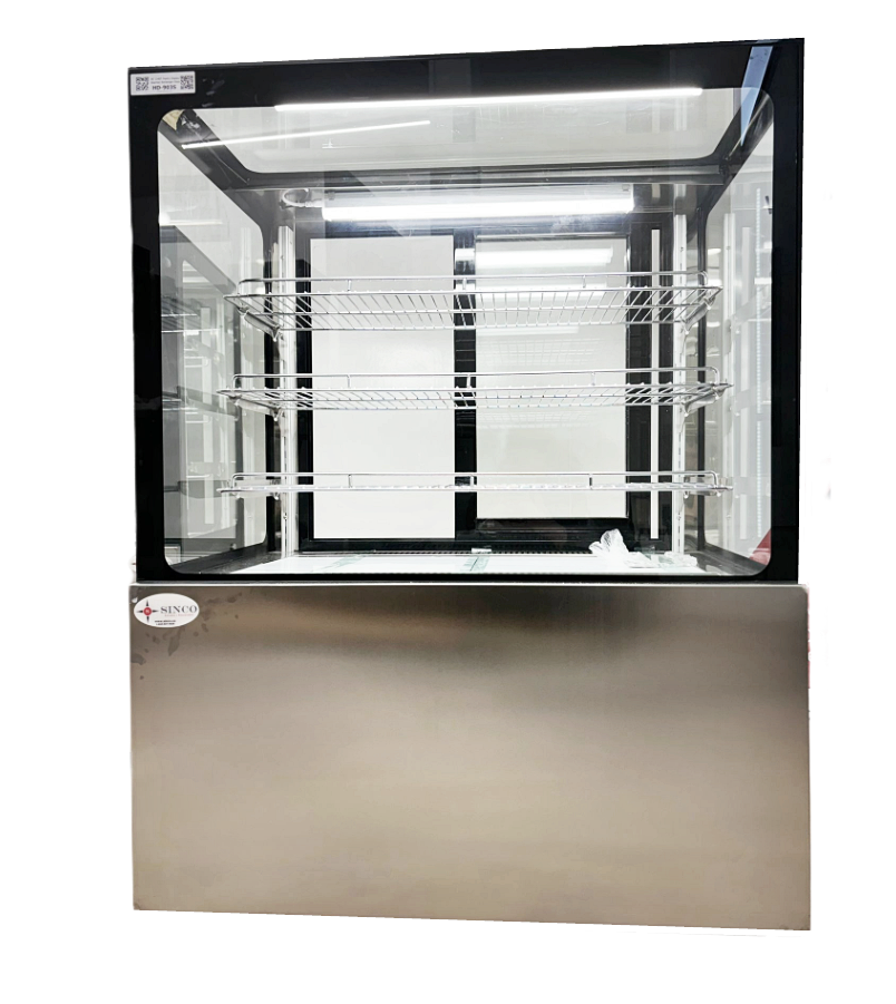 60'' CHEF Pastry Display Warmer Rectangle Glass HD-1503S
