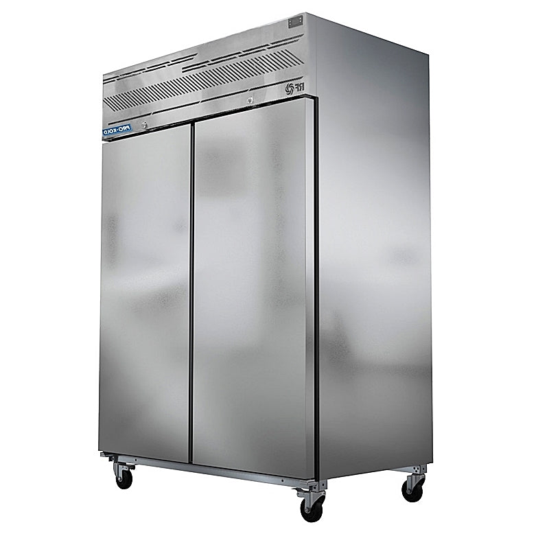 55'' Pro-Kold Double Solid Door Cooler 46.3 Cu.Ft. SSC-45-2DS