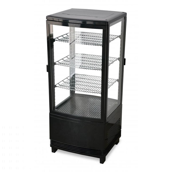 17'' Omcan Single Door Countertop Refrigerated Display Case 2.9 Cu.Ft - 25826