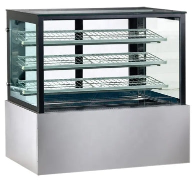 60'' CHEF Pastry Display Warmer Rectangle Glass HD-1503S