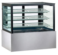 60'' CHEF Pastry Display Warmer Rectangle Glass HD-1503S