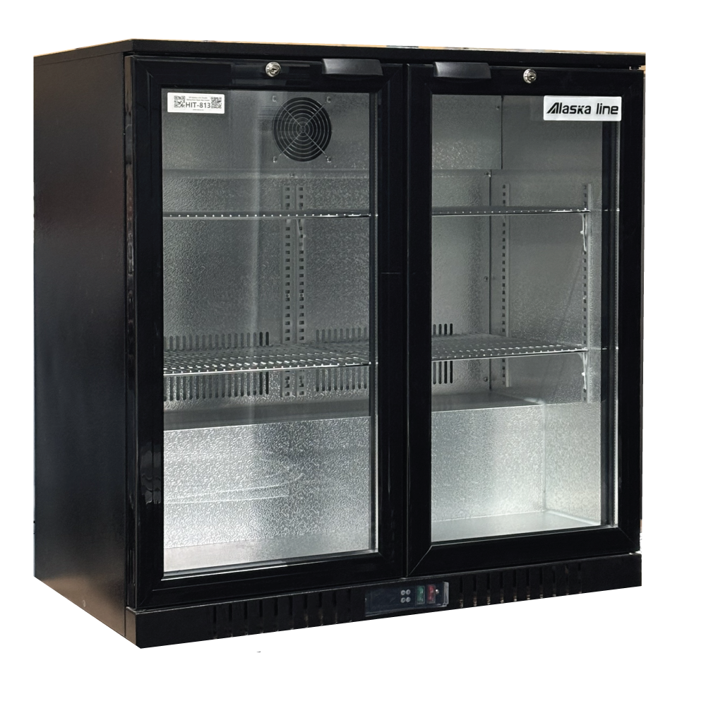 36''Alaska-Line Double Swing Door Back Bar Cooler HIT-813