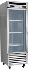 26.8" Kool-It Signature Single Glass Door Display Cooler 18.9 Cu.Ft., KBSR-1G