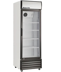 22" Commercial Single Glass Door Cooler – Alaska-Line HIT-808, 12.4 Cu. Ft.