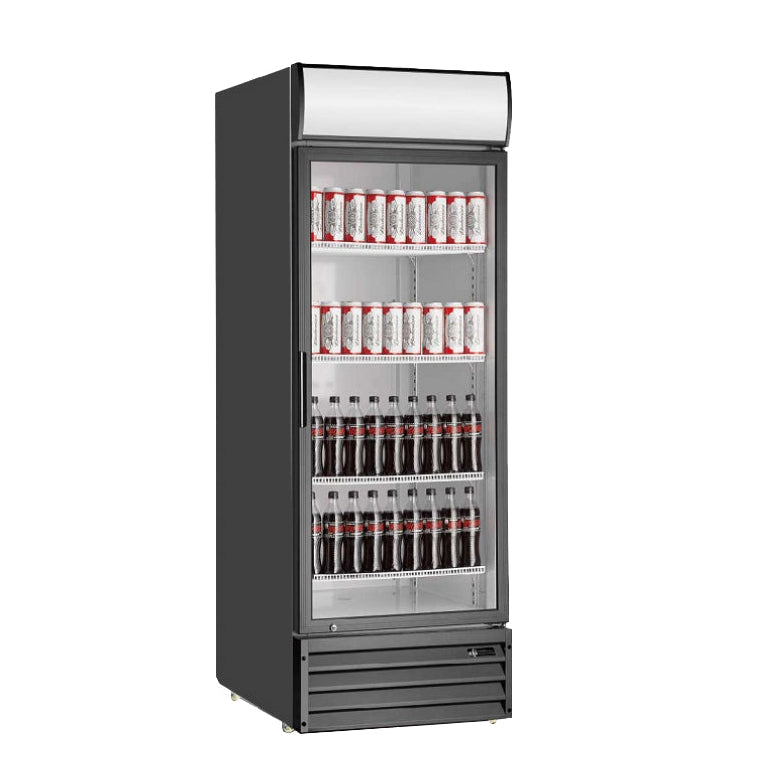 27″ EFI Single Glass Door Cooler 21 Cu.Ft., C1-27.5GD