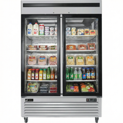 54″ EFI 2 Door Glass Reach In Cooler 44.8 Cu.Ft. C2-54GDSVC