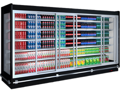 123'' Alaska-Line Multideck Remote Compressor Cooler with 5 Swing Doors HIT-1000