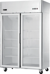 52" EFI Double Glass Door Display Freezer 43.2 Cu.Ft., F2-52GDSVC