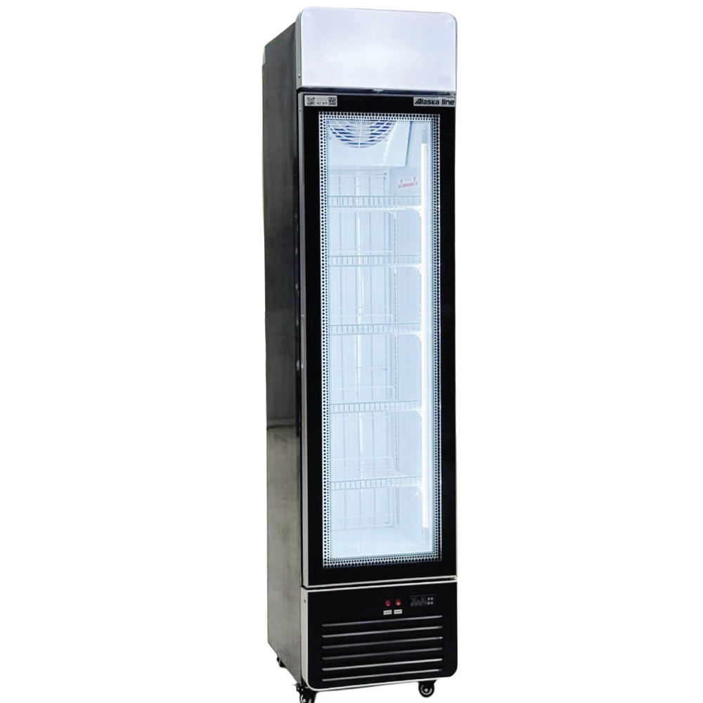 17'' Alaska-Line Single Door Slim Freezer 185L Used FOR02419