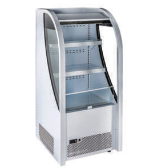 26'' Alaska Line Curved Open Air Grab & Go Display Cooler HIT-48