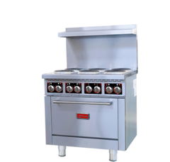 36” Commercial Electric Range with 6 Burners and Standard Oven – 208V, 17kW, 1Ph 49170
