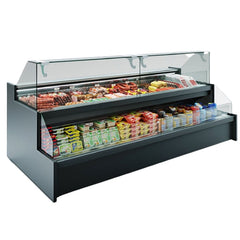 99" Alaska-Line Open Air Grab and Go Cooler Used FOR02402