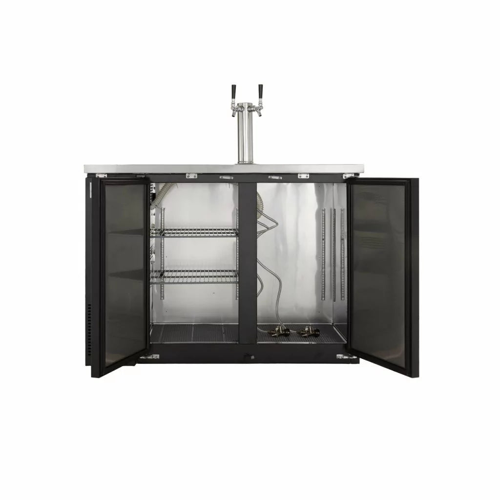 48" CHEF Draft Single Tap Beer Dispensing Cooler UDD-24-48